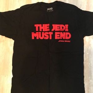 Men’s Star Wars The Jedi Must End T-shirt size L